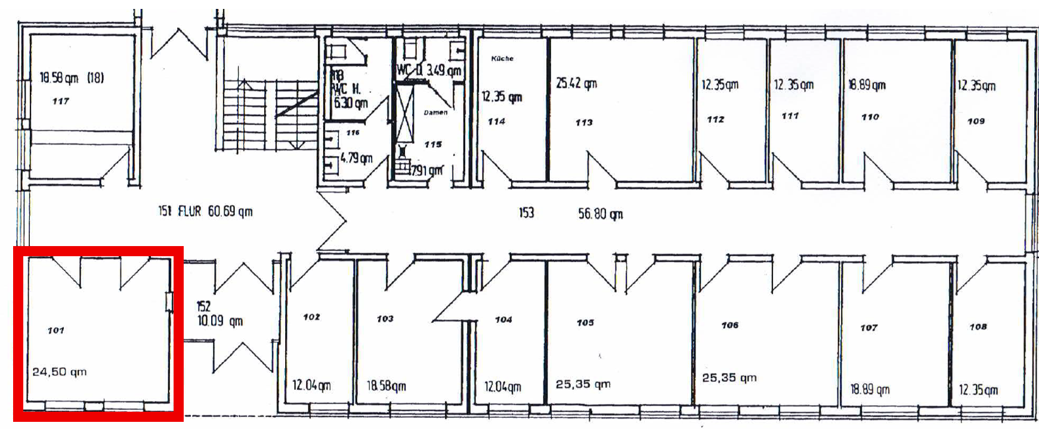 Haus 3 ME 101 Gesamtplan